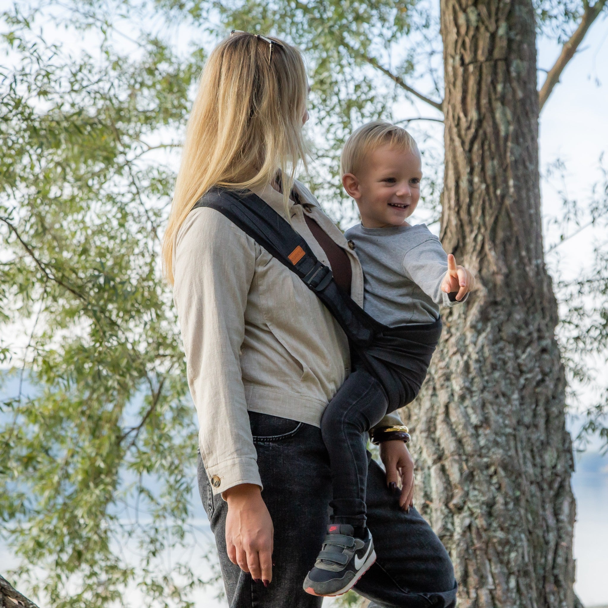 Ergonomische Hüfttrage für Baby & Kleinkind