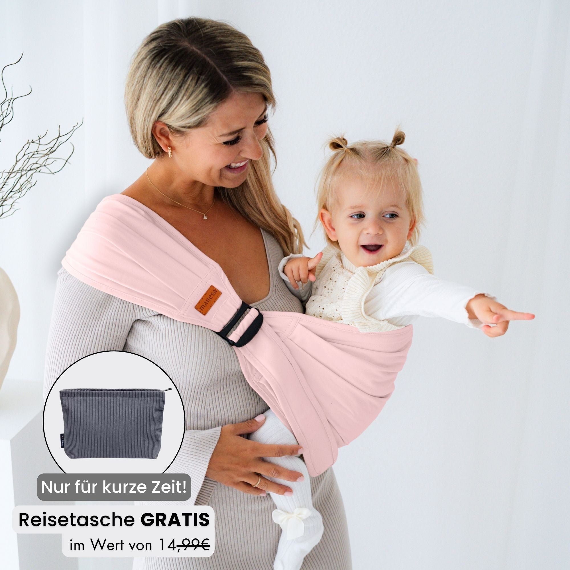 Ergonomische Kindertrage 2.0 inkl. Reisetasche