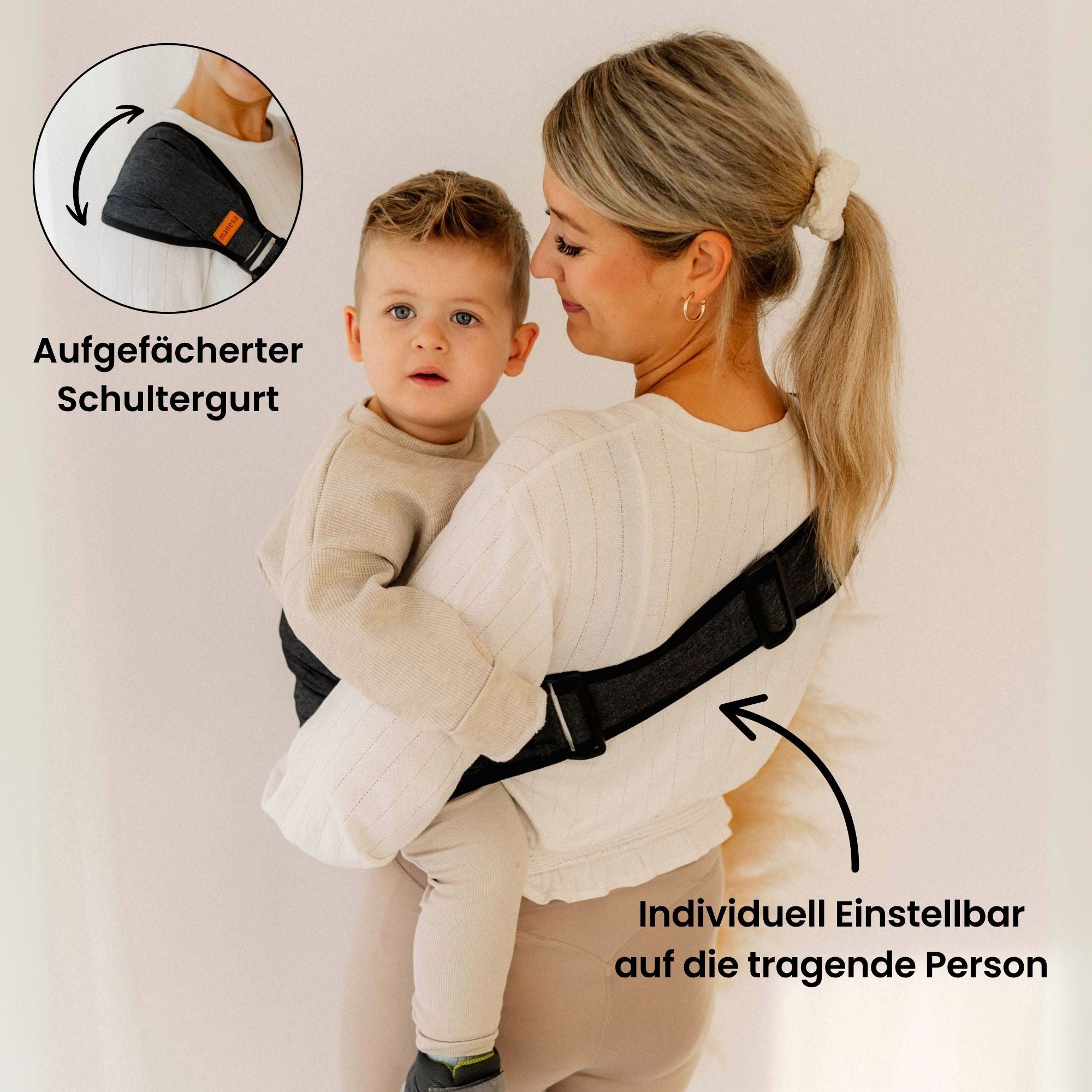 Ergonomische Kindertrage 2.0 inkl. Reisetasche