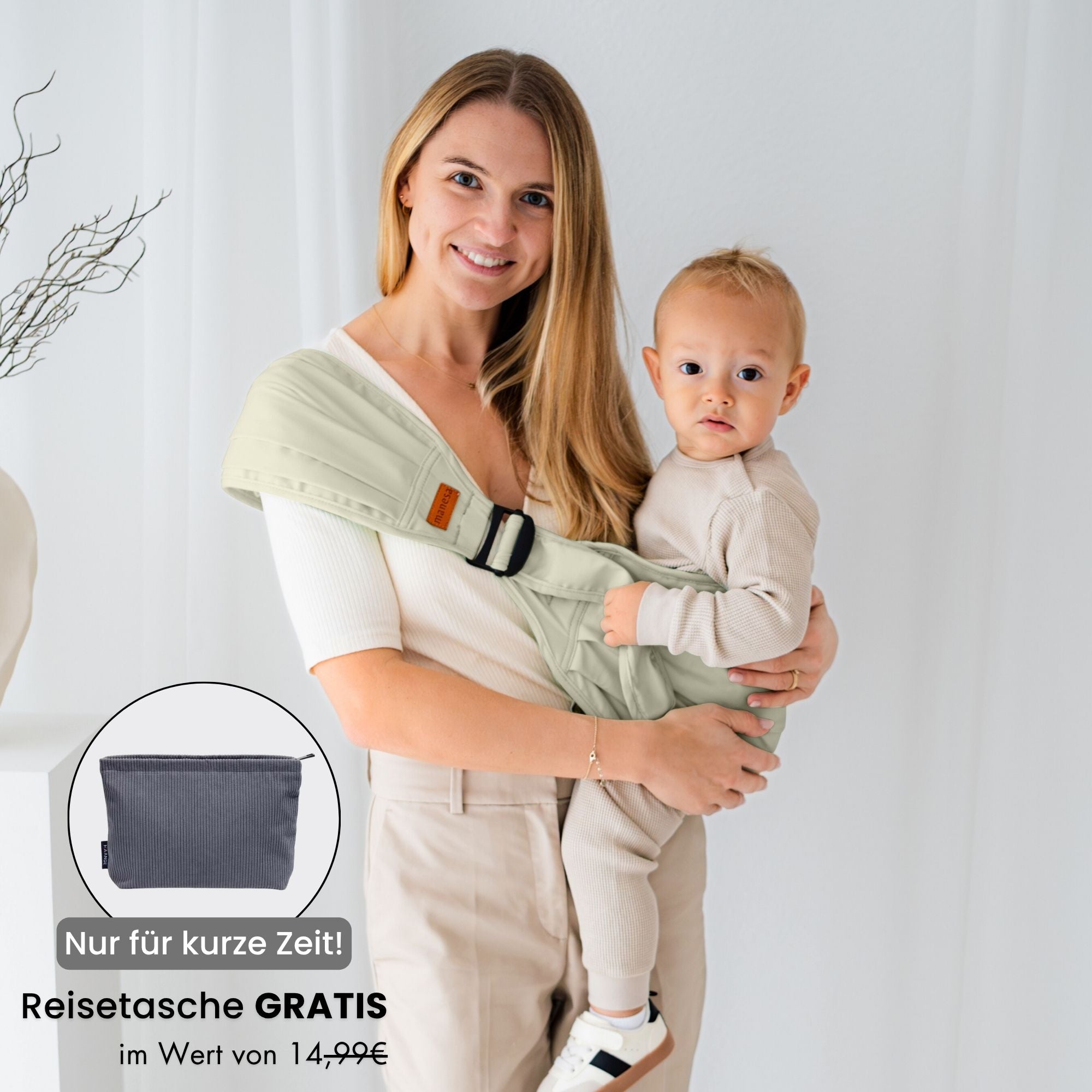 Ergonomische Kindertrage 2.0 inkl. Reisetasche