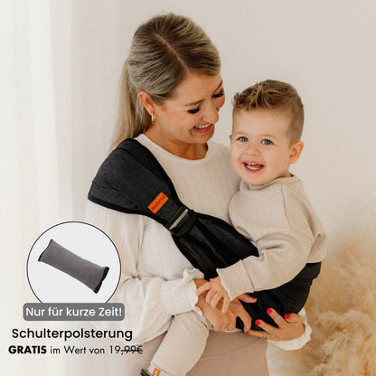 Ergonomische Kindertrage inkl. Schulterpolsterung